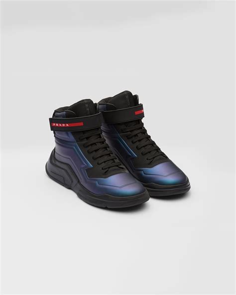 Prada polarius high top sneakers